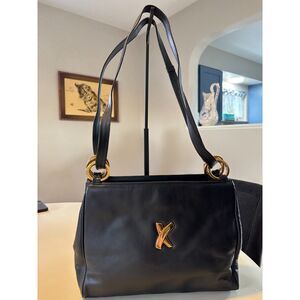 Vintage Paloma Picasso "X" Shoulder Bag